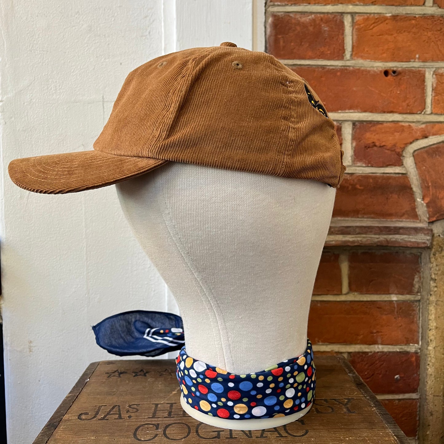 Regent Baseball Cap - Six Panel - Corduroy - Camel Brown