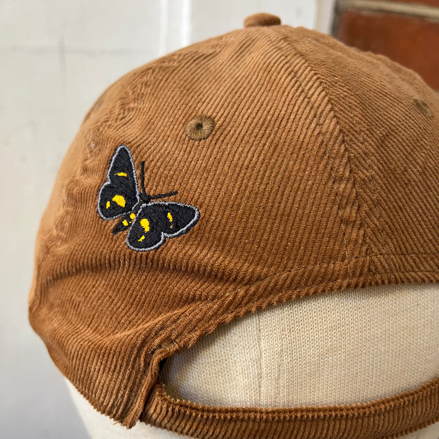 Regent Baseball Cap - Six Panel - Corduroy - Camel Brown