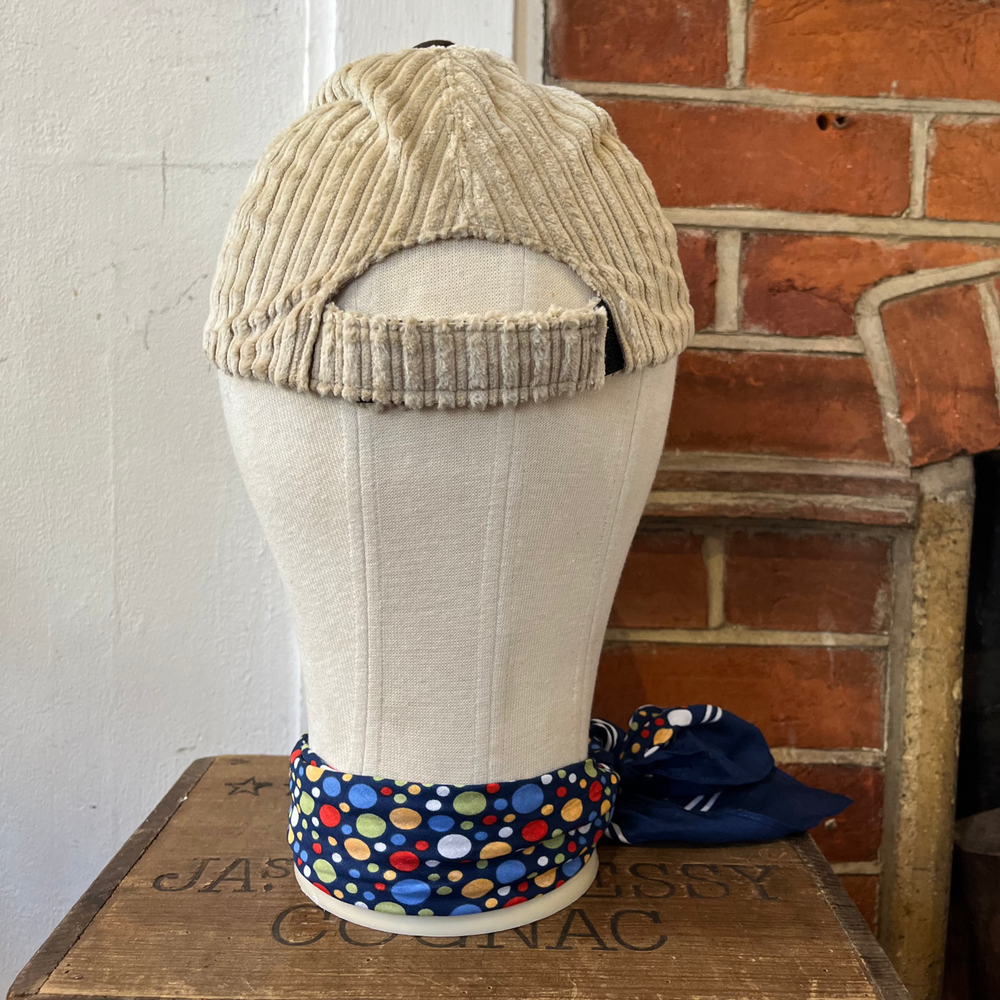 Regent Baseball Cap - Six Panel - Corduroy - Beige/ Brown
