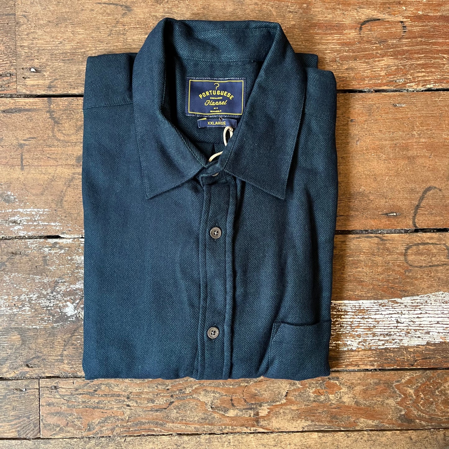 Portuguese Flannel - Espiga Shirt - Green