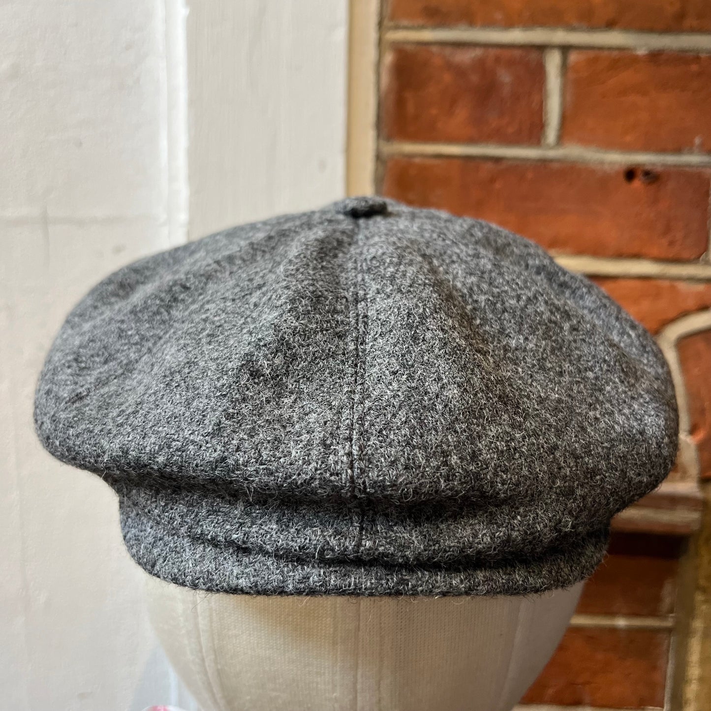 Regent - Baker Boy Cap - Grey Tweed