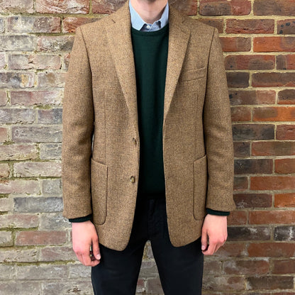 Regent Goldfinch tweed jacket - open button