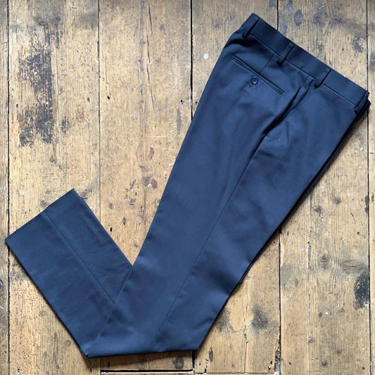 Regent navy blue cavalry twill trouser