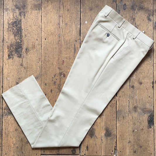 Regent Rex beige cavalry twill trouser