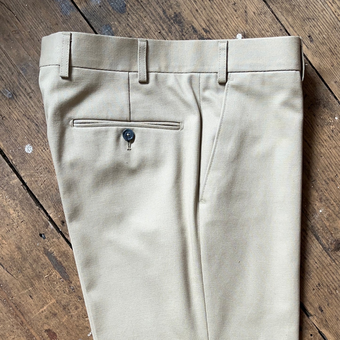 Regent Heritage - 'Rex' Trouser - Beige Cavalry Twill - Regent Tailoring