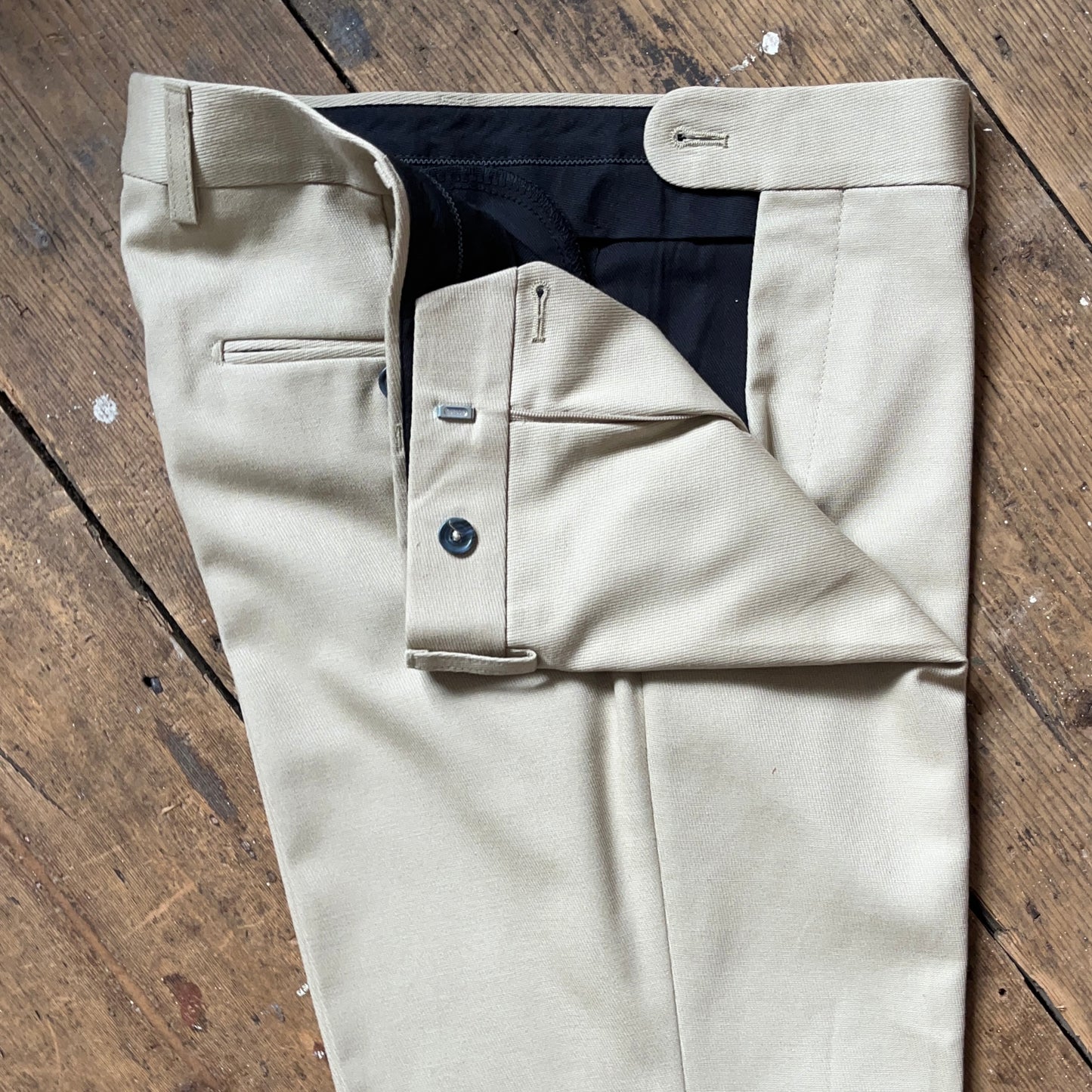 Regent Heritage - 'Rex' Trouser - Beige Cavalry Twill