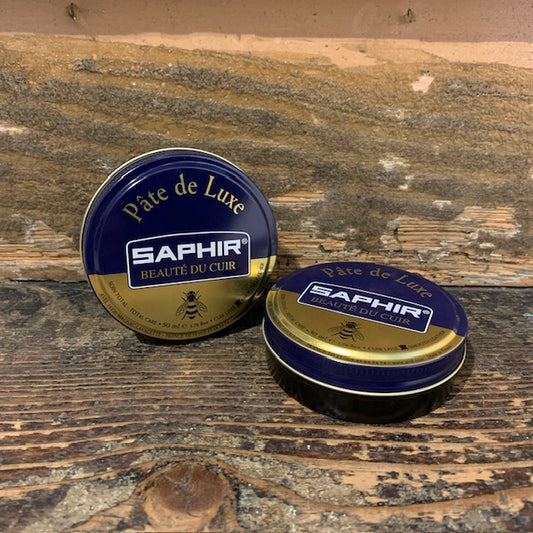 Saphir - Pate de Luxe - Beeswax Shoe Polish 50ml