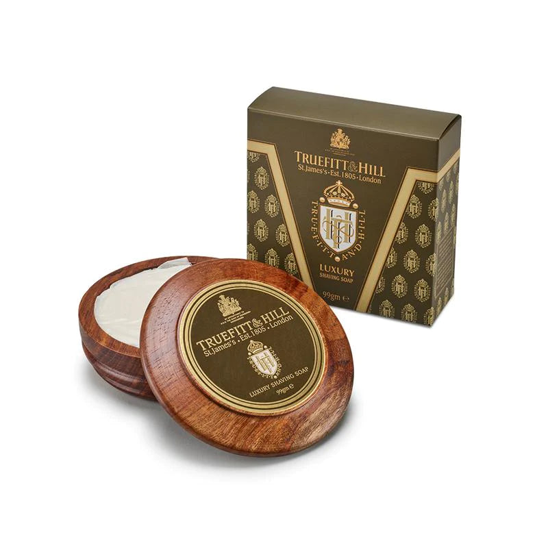 Truefitt & Hill - Luxury Shaving Soap - Wooden bowl - Regent Tailoring