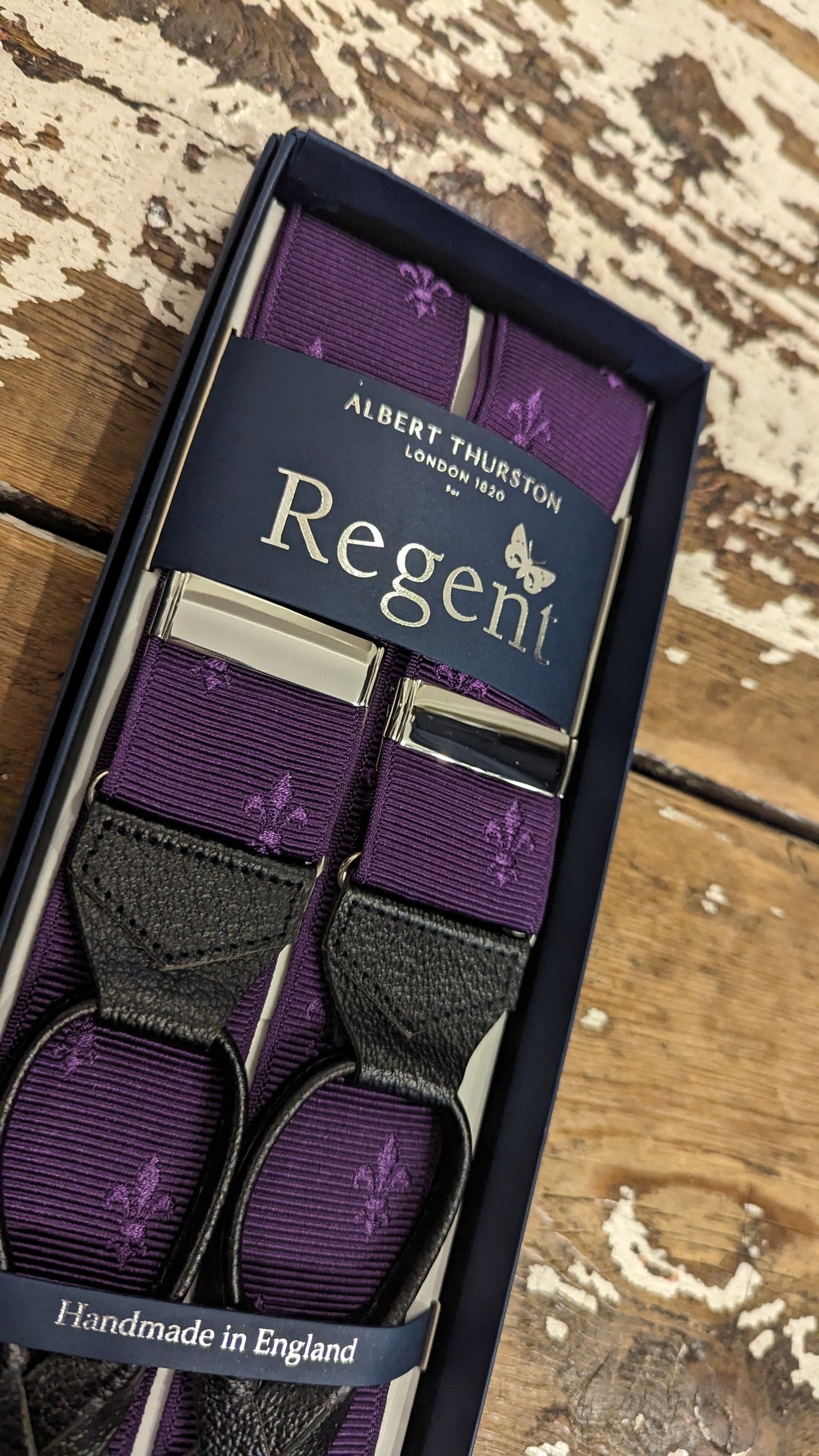 Regent x Albert Thurston - Braces – Purple