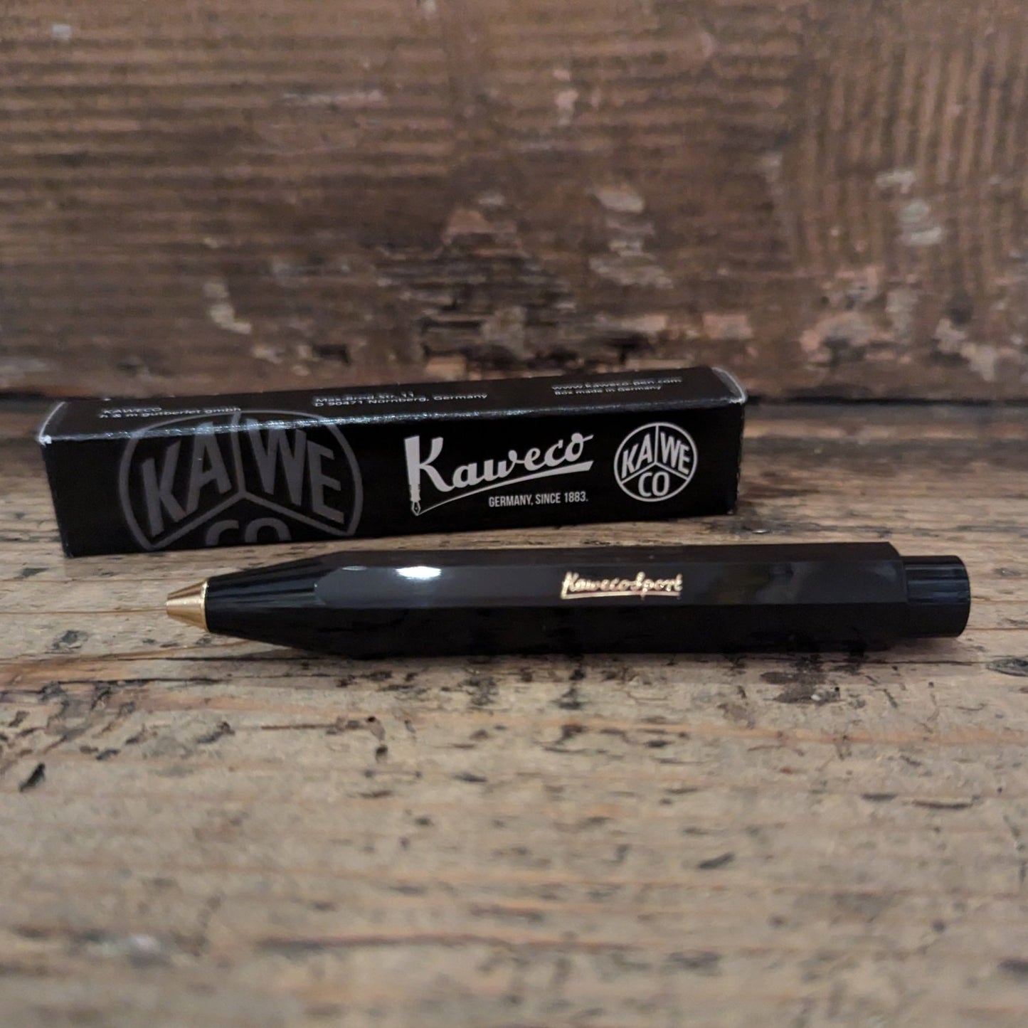 Black ballpoint pen