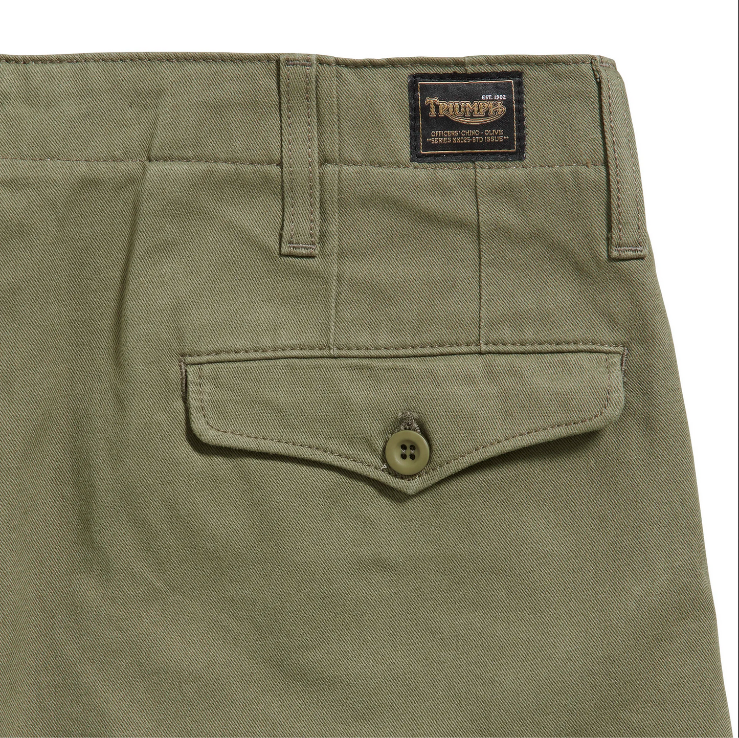 Triumph - Officer Chinos - Olive Green