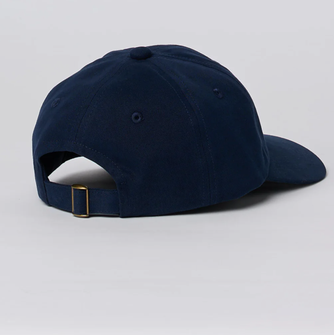 Navy blue cap back