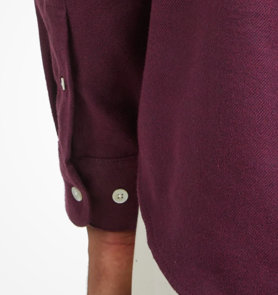 Portuguese Flannel - Teca 2.0 Shirt - Bordeaux