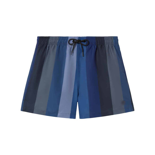 Striped Blue Short