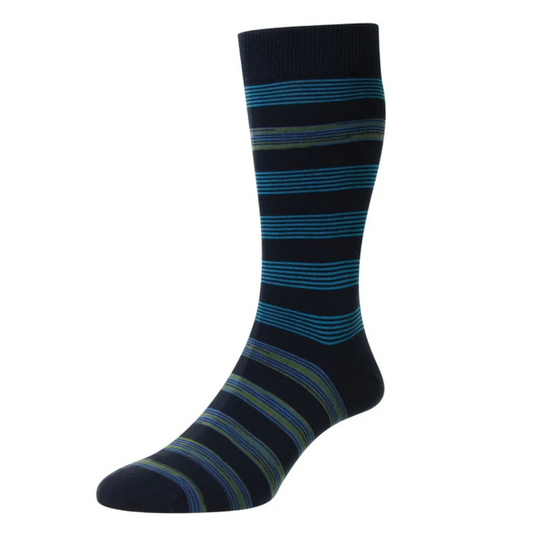 Pantherella - Rubra - Dark Petrol/Blue