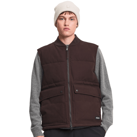 Aigle - Repreve® Water-Repellent Padded Gilet - Terre - Regent Tailoring Salisbury