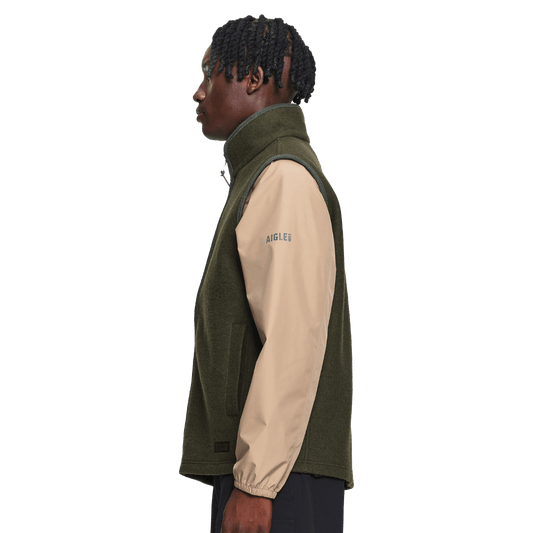 Aigle - T-KIT Wool Blend Gilet - Avocat - Regent Tailoring Salisbury