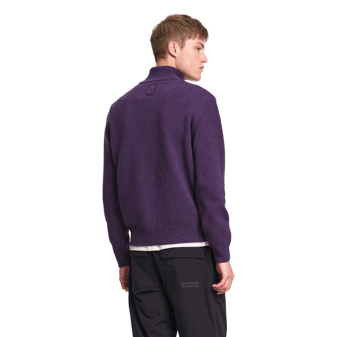 Aigle - Wool Blend Trucker Collar Jumper - Regent Tailoring Salisbury