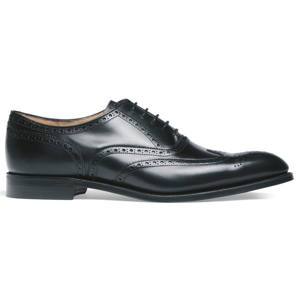 Joseph Cheaney - Broad II Oxford Wingcap Brogue - Black Calf Leather - Regent Tailoring