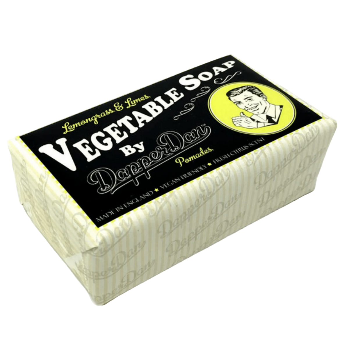Dapper Dan Lemongrass & Limes Vegetable Soap - Regent Tailoring Salisbury