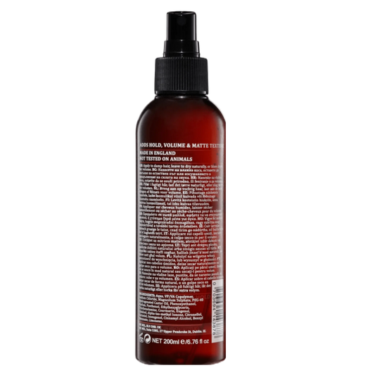 Dapper Dan Sea Salt Spray - Regent Tailoring Salisbury