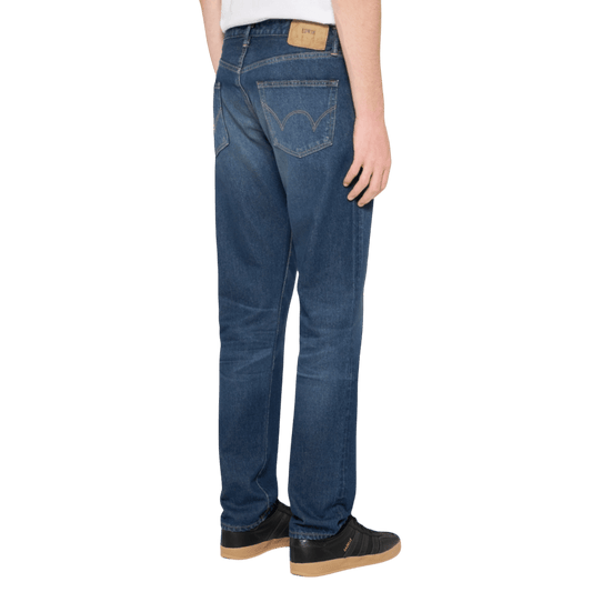 Edwin - 12.5oz Regular Tapered Jeans - Blue/Dark Used - Regent Tailoring Salisbury
