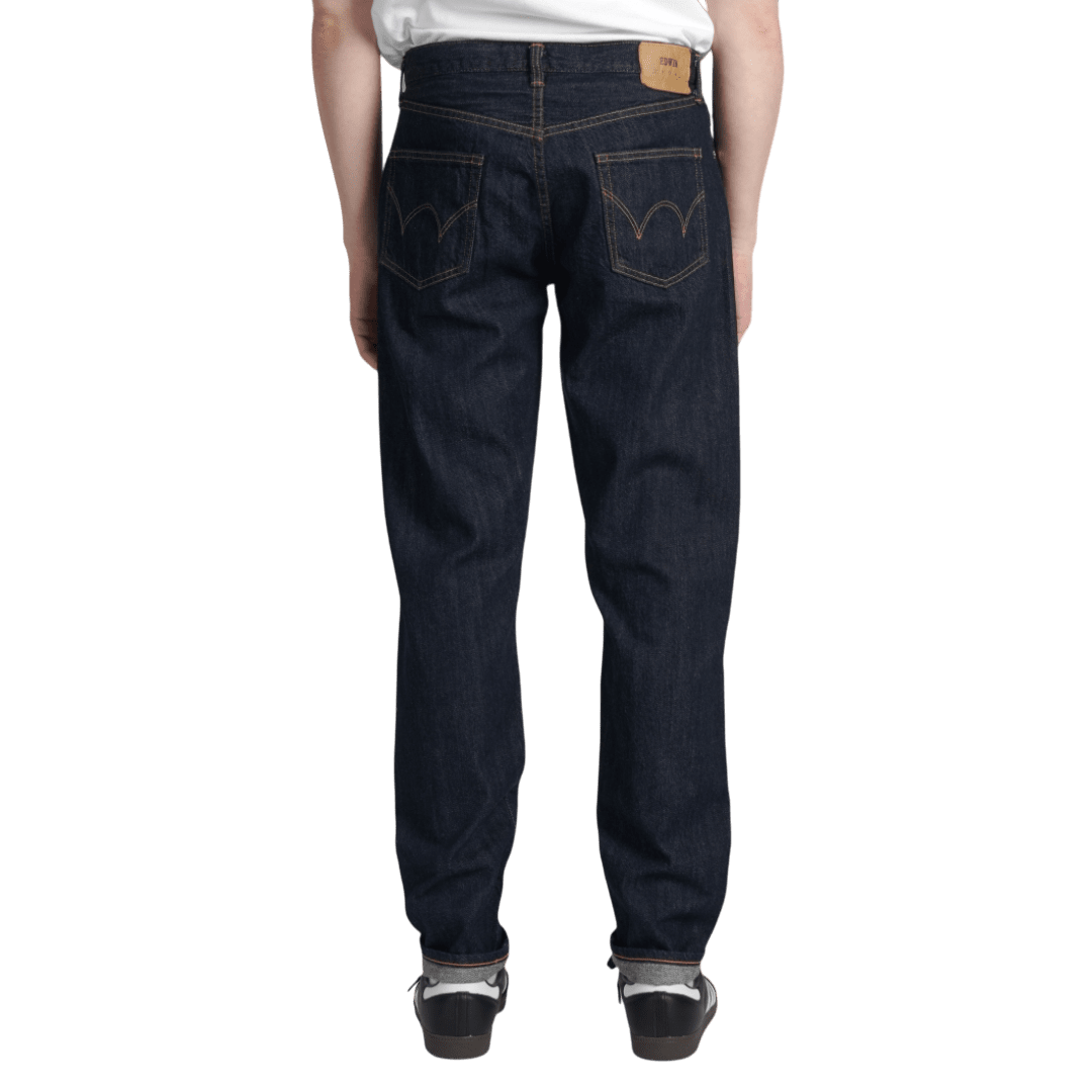 EDWIN - Regular Tapered Jeans 10.5oz Kaihara Denim - Blue-Rinsed - Regent Tailoring Salisbury