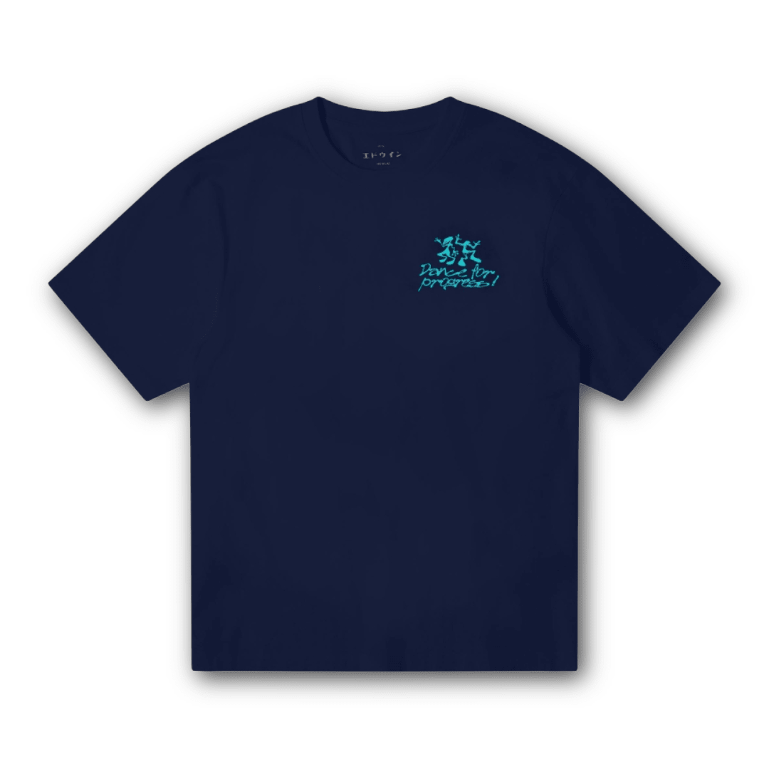 Edwin - Tokyo Dance Union T-shirt - Maritime Blue - Regent TailoringEdwin