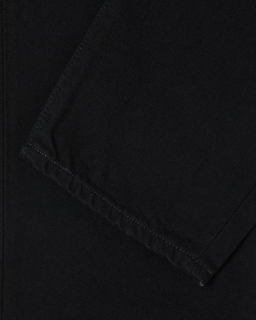 Edwin - Regular Tapered Jean - Kaihara - Right Hand Black Denim Unwashed - 13oz Cotton