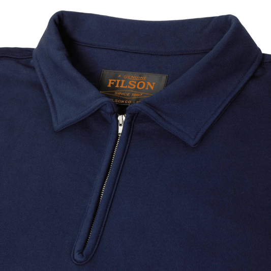 Filson - Outrider Quarter Zip Fleece - Night Sky - Regent Tailoring Salisbury