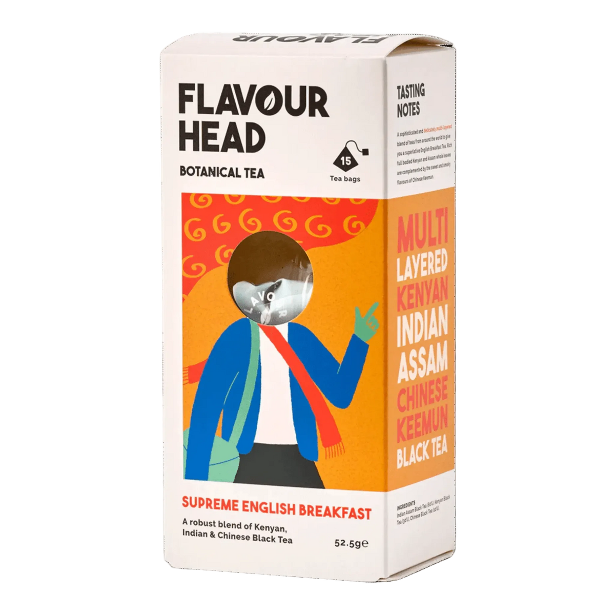 FLAVOUR HEAD - SUPREME ENGLISH BREAKFAST - TEA - Regent Tailoring Salisbury