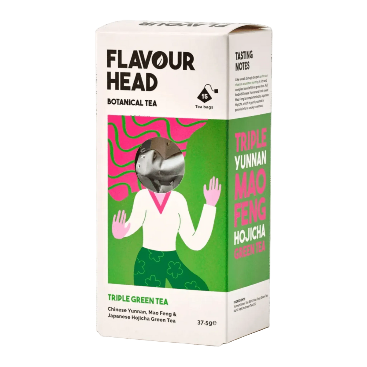 FLAVOUR HEAD - TRIPLE GREEN - TEA - Regent Tailoring Salisbury