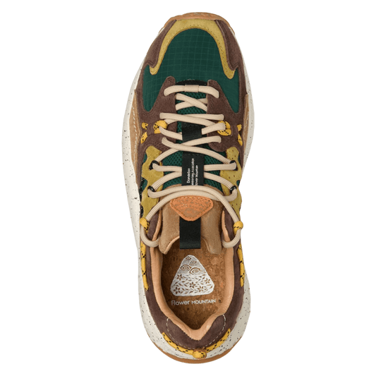 Flower Mountain – Yamabushi Uni – Dark Brown/Bottle Green/Zucca - Regent Tailoring Salisbury