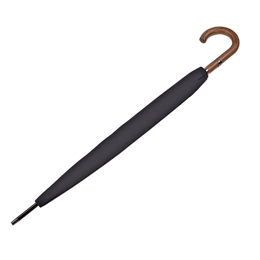 Fulton - Mayfair No. 1 Umbrella - Black with Wood Handle - Regent Tailoring Salisbury