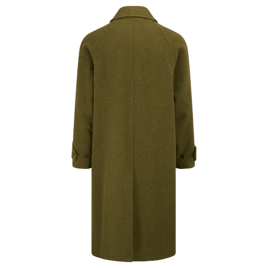 Gloverall - Hynes Wool Overcoat - Olive - Regent Tailoring Salisbury