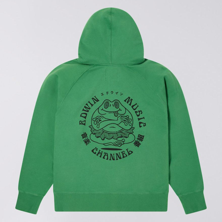 Edwin - Music Channel Hoodie - Mint Green