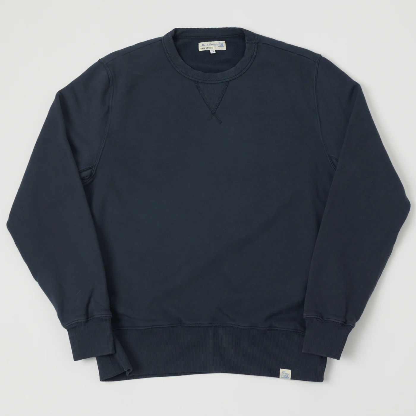 MERZ B. SCHWANEN - Relaxed Fit Sweatshirt - Dark Navy