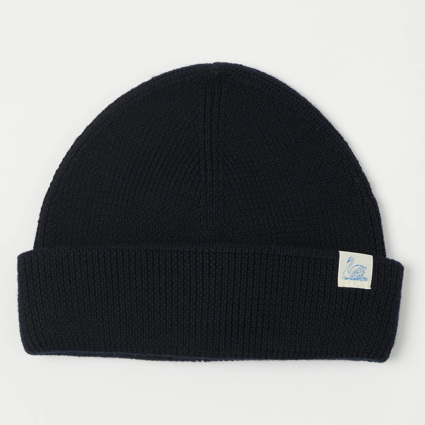 MERZ B. SCHWANEN - Classic Wool Beanie- Dark Navy