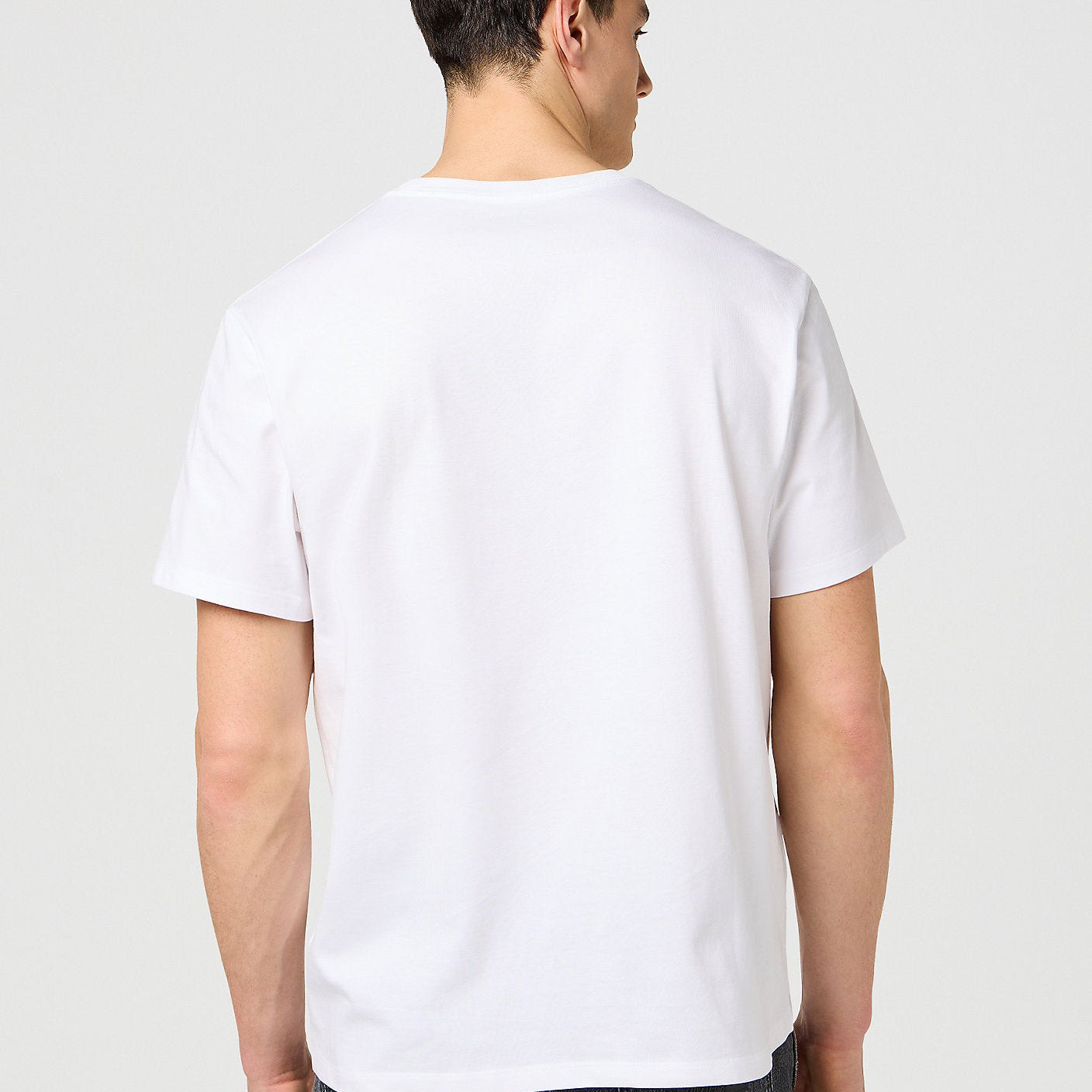 Wrangler - Relaxed Embroidery Tee 'Wrangler Butts Drive Me Mad - White