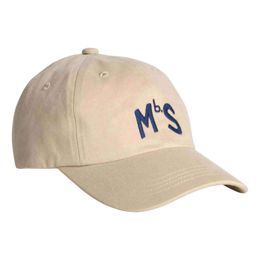 MERZ B. SCHWANEN - MBS Logo Cotton Twill Cap - Light Khaki - Regent Tailoring Salisbury