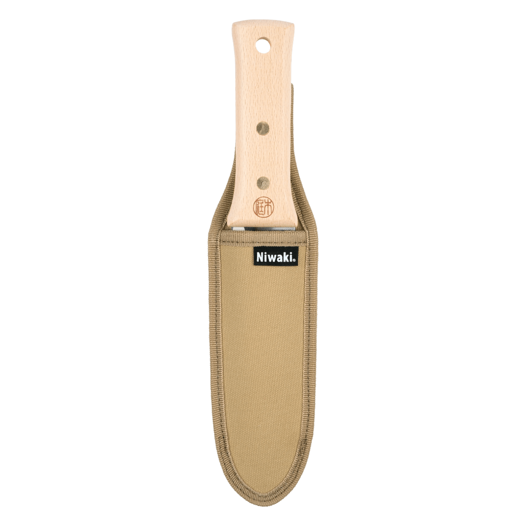 Niwaki - Hori Hori Gardening Tool - Carbon Steel + Canvas Holster - Regent TailoringNiwaki
