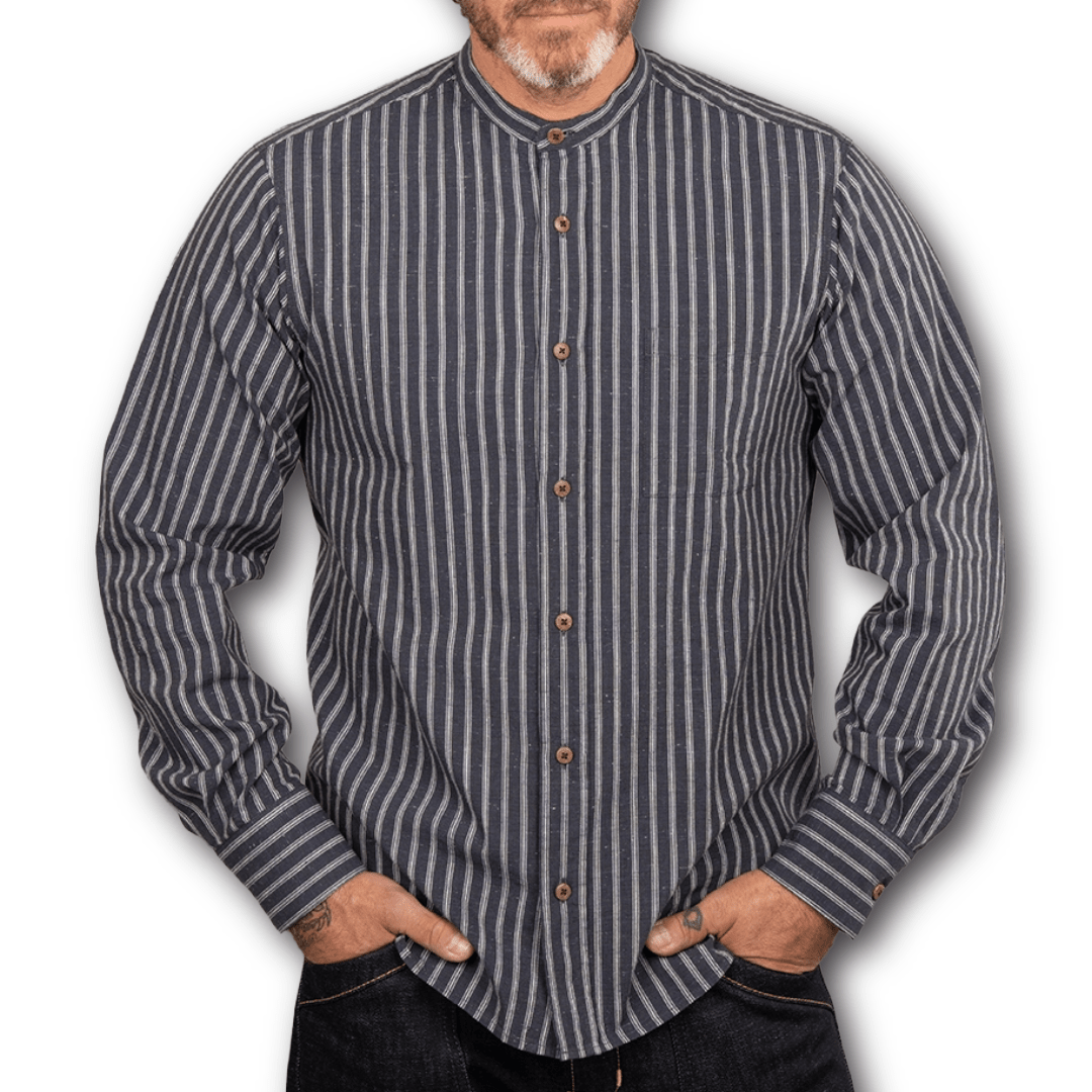 PIKE BROTHERS - 1923 Buccanoy Shirt - Beppu Blue - Regent Tailoring Salisbury