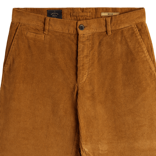 Portuguese Flannel - Corduroy Trouser - Autumn Shades - Regent Tailoring Salisbury