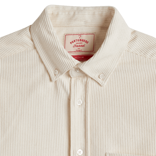Portuguese Flannel - Lobo - Ecru - Regent Tailoring Salisbury