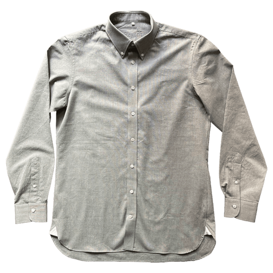 Regent - 'Mist' - Oxford Shirt - Grey - Regent Tailoring Salisbury