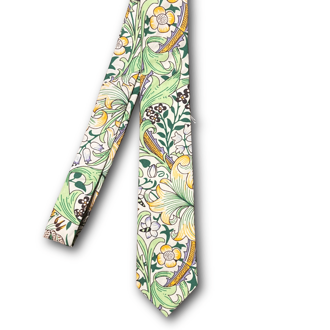 Regent - William Morris - 100% Cotton - 'Golden lily'- Yellow - Regent TailoringRegent