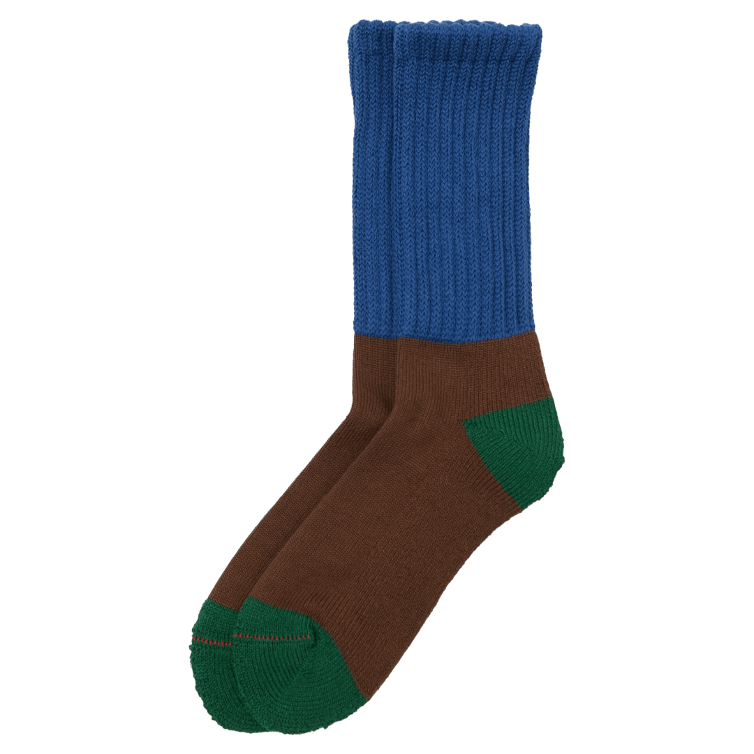 RoToTo - Multi Loose Pile Crew Socks R1631 - Regent Tailoring Salisbury