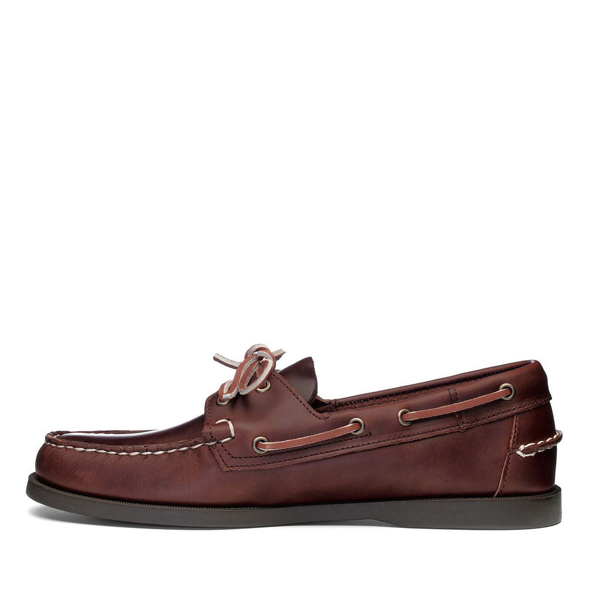 Sebago - Dockside Portland Leather Boat Shoe - Brown Gum