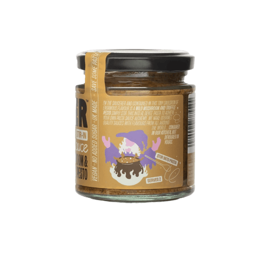 The Saucerer - Wild Mushroom & Truffle Oil Pesto - 190g - Regent Tailoring Salisbury