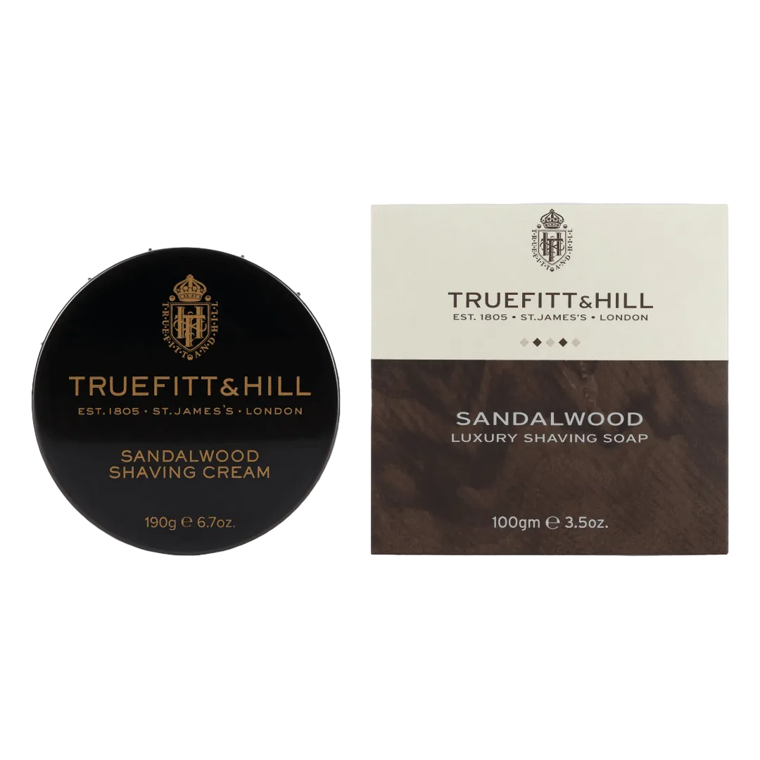 Truefitt & Hill - Sandalwood Shaving Cream Bowl - Regent Tailoring Salisbury